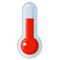 Thermometer emoji on Samsung